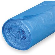 Пакет мусорный ПНД 120л  голубой (10шт в рулоне)
